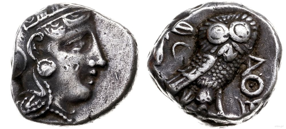 Grecja i posthellenistyczne, tetradrachma, ok. 350-300 pne