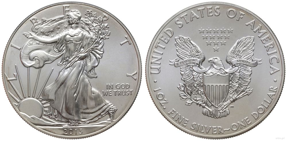 Stany Zjednoczone Ameryki (USA), dolar, 2013