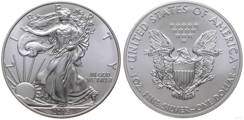 Stany Zjednoczone Ameryki (USA), dolar, 2015
