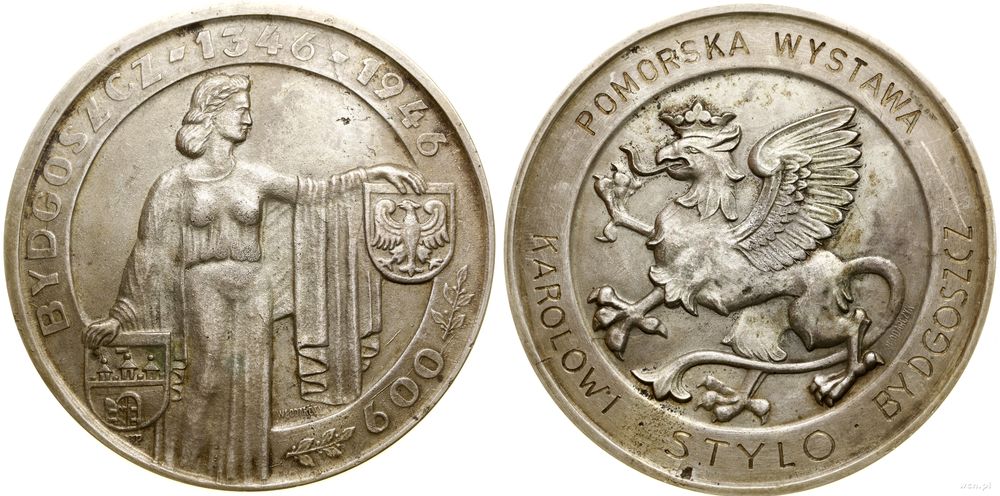 Polska, 600 lat Bydgoszczy, 1946