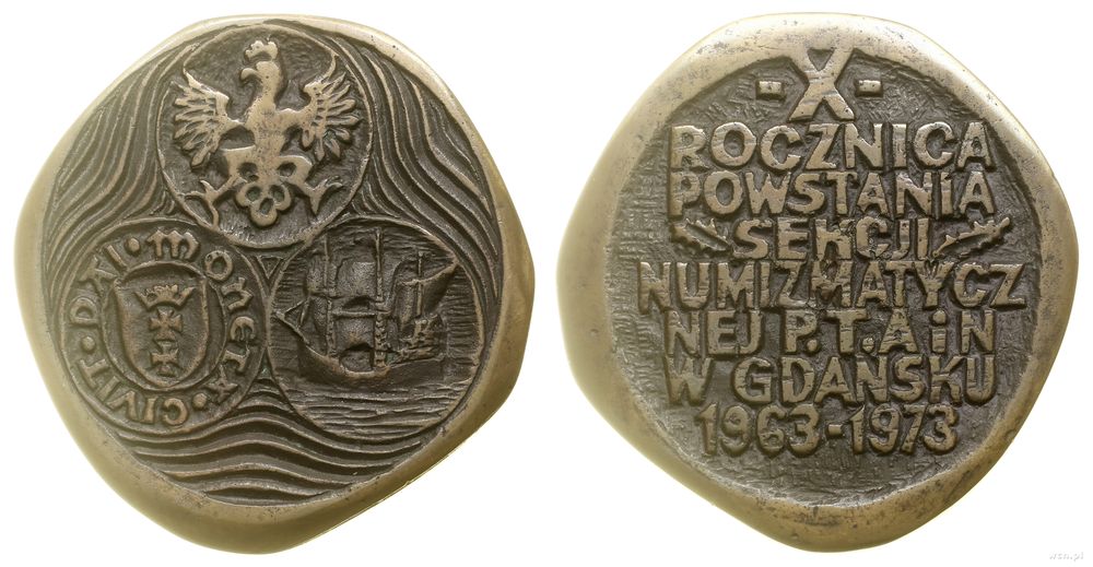 Polska, medal pamiątkowy, 1973