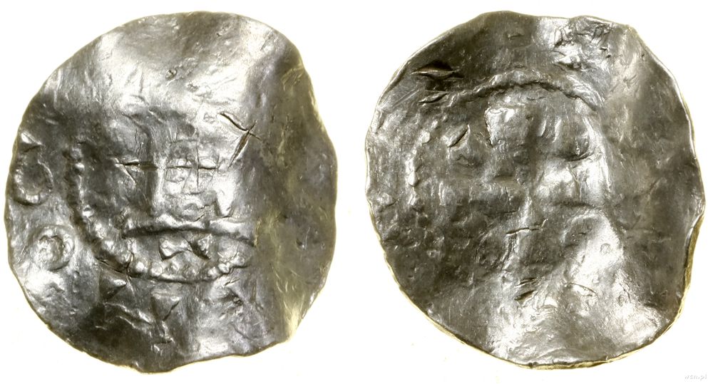 Niemcy, denar krzyżowy typu II, X/XI w.