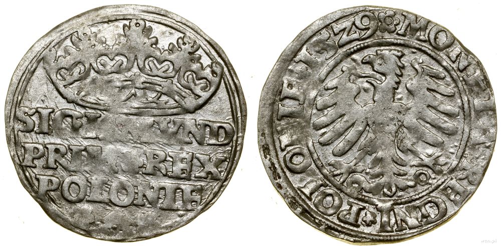 Polska, grosz, 1529