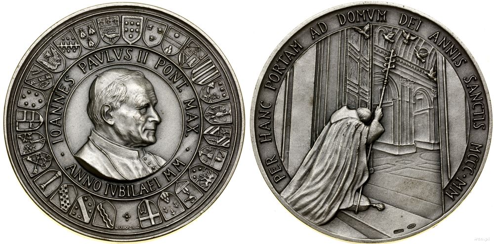 Watykan, medal pamiątkowy, 2000