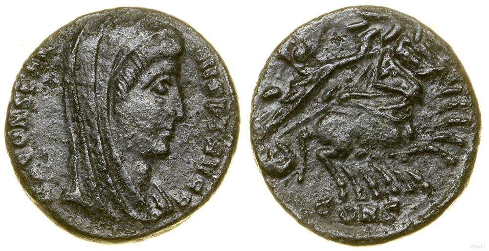 Cesarstwo Rzymskie, follis pośmiertny, (337–340)