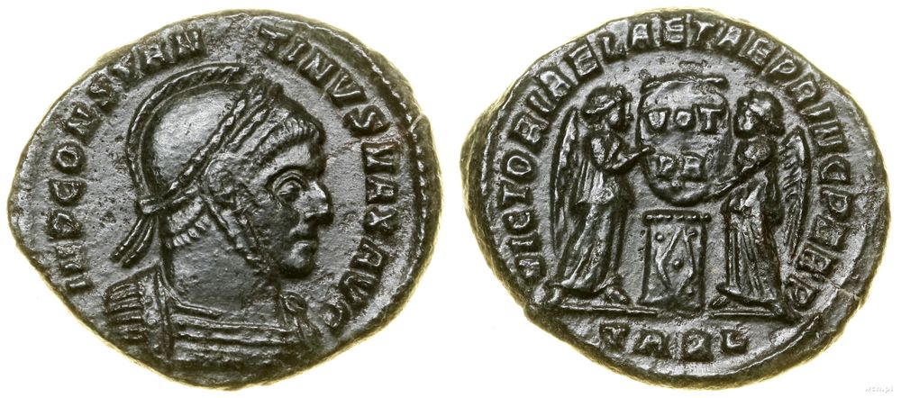 Cesarstwo Rzymskie, follis, 319