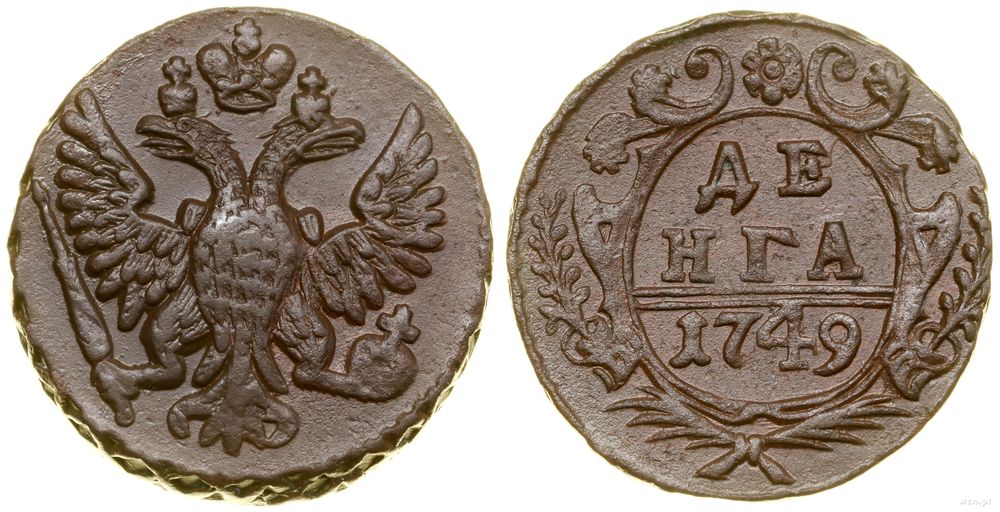 Rosja, dienga, 1749