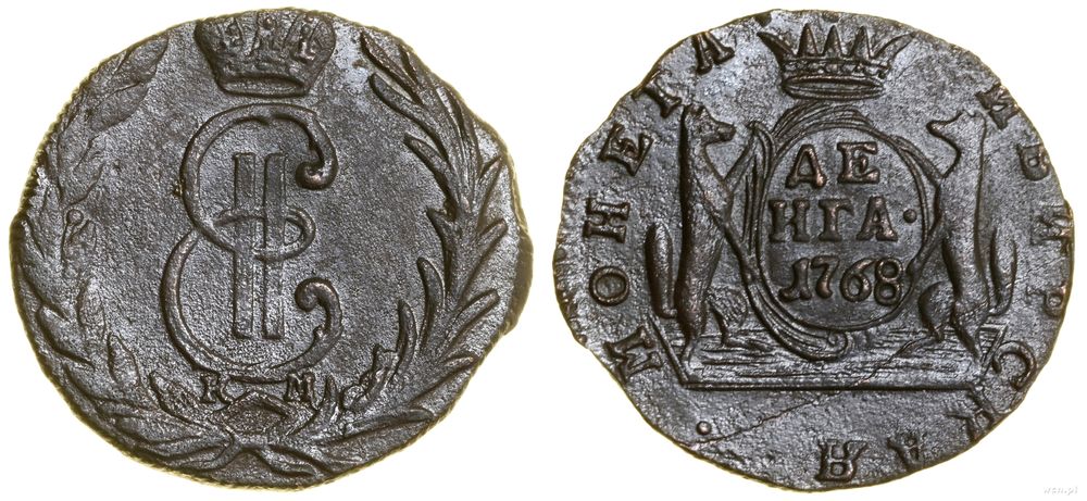 Rosja, dienga, 1768 KM