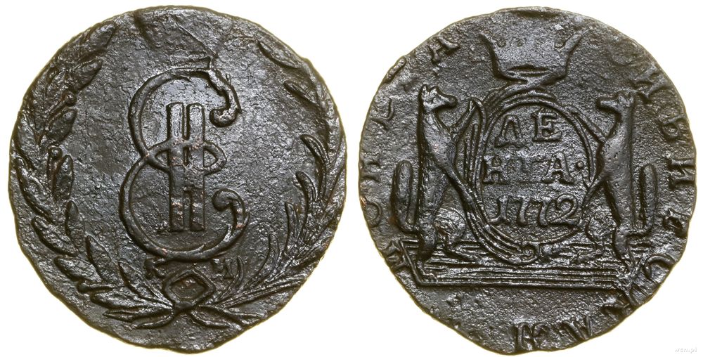 Rosja, dienga, 1772 KM