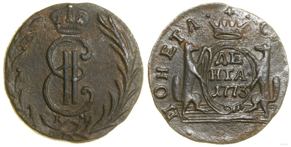 Rosja, dienga, 1773 KM