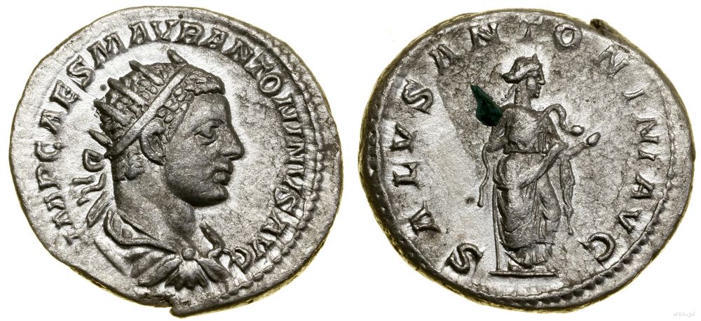 Cesarstwo Rzymskie, antoninian, (218–222)