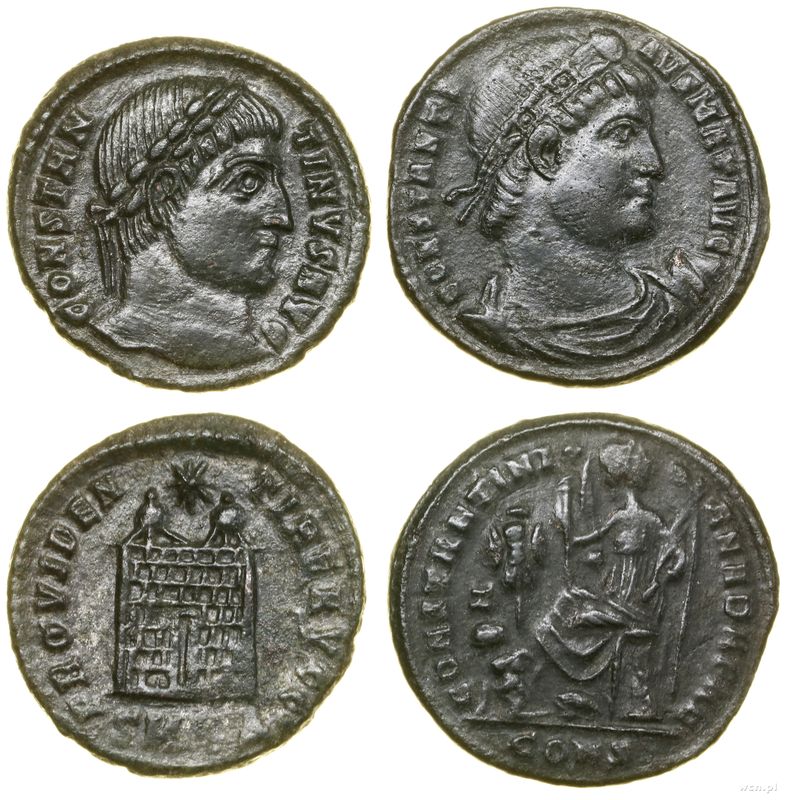 Cesarstwo Rzymskie, zestaw 2 x follis