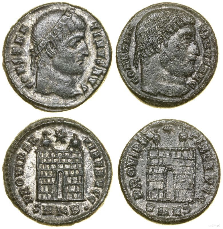 Cesarstwo Rzymskie, zestaw 2 x follis