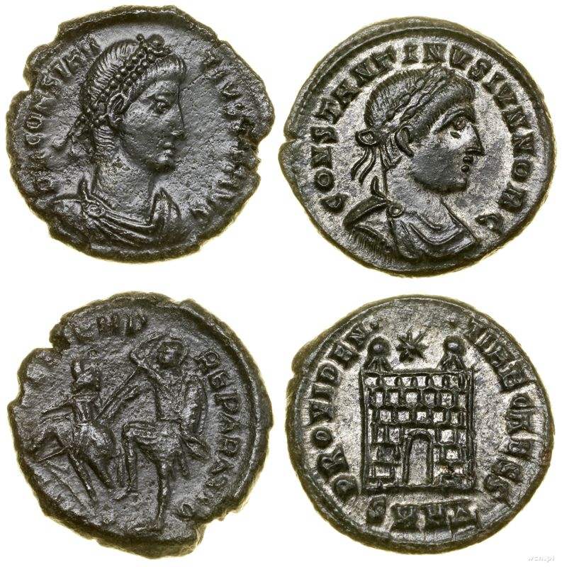 Cesarstwo Rzymskie, zestaw 2 x follis