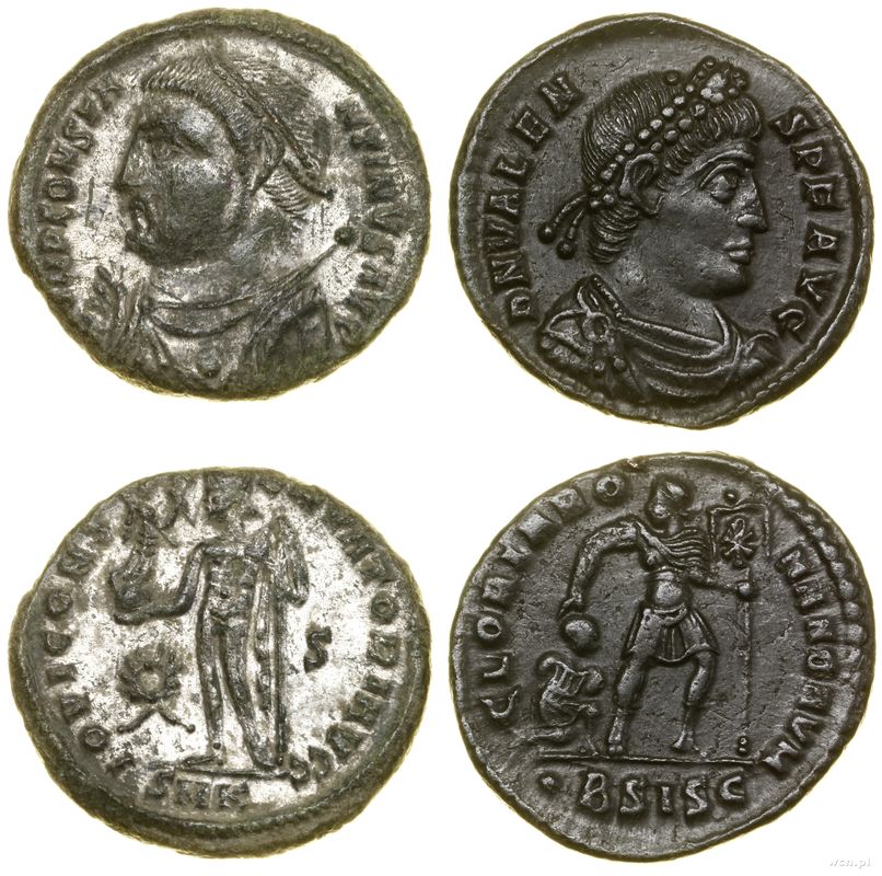 Cesarstwo Rzymskie, zestaw 2 x follis