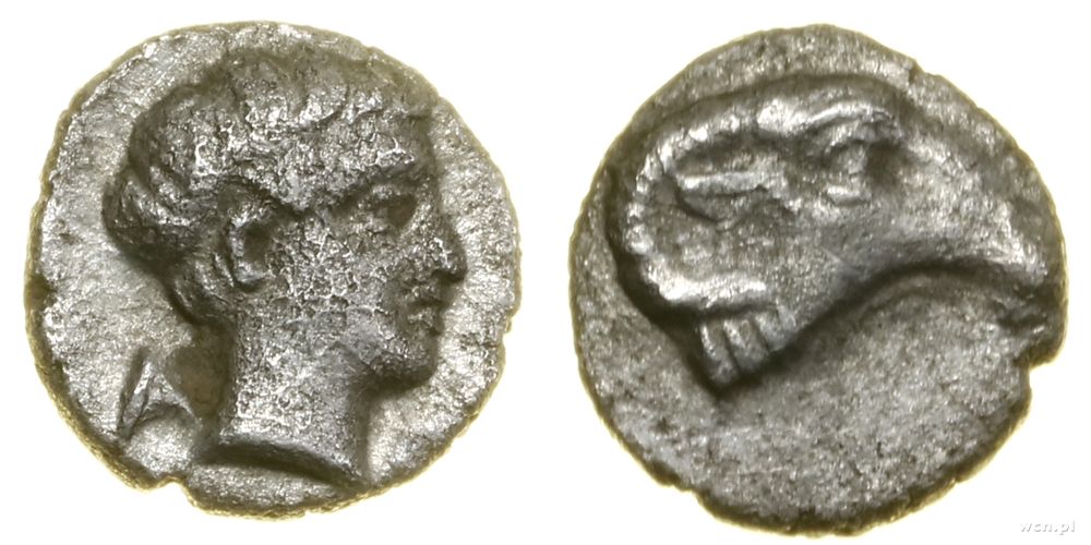 Grecja i posthellenistyczne, hemiobol, (ok. 450–400 pne)