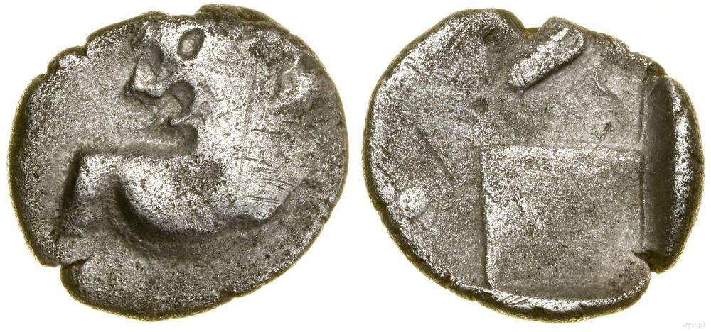 Grecja i posthellenistyczne, hemidrachma, (ok. IV w. pne)