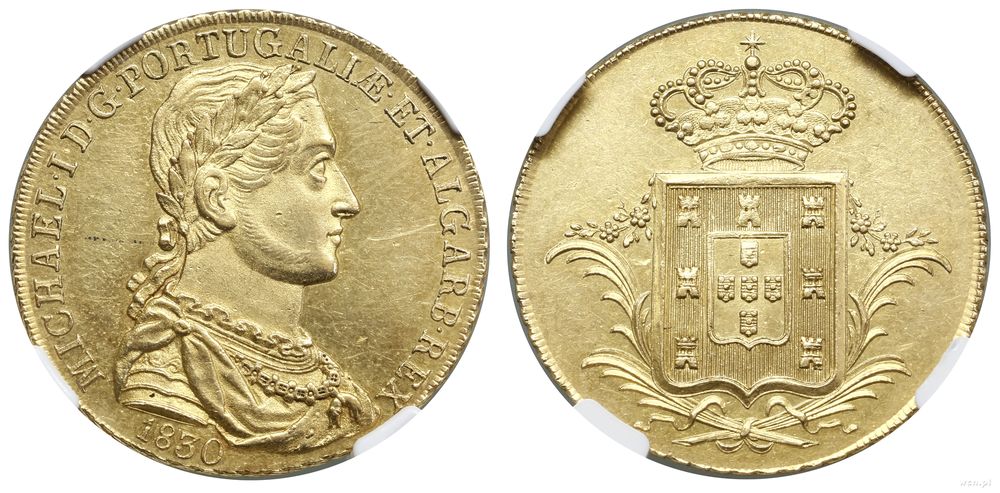 Portugalia, 4 escudo (peça), 1830