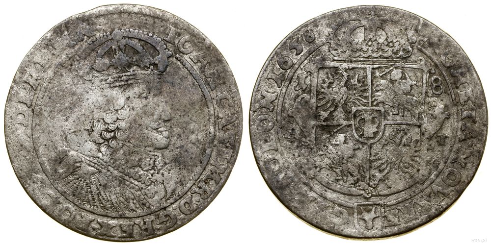 Polska, ort, 1658