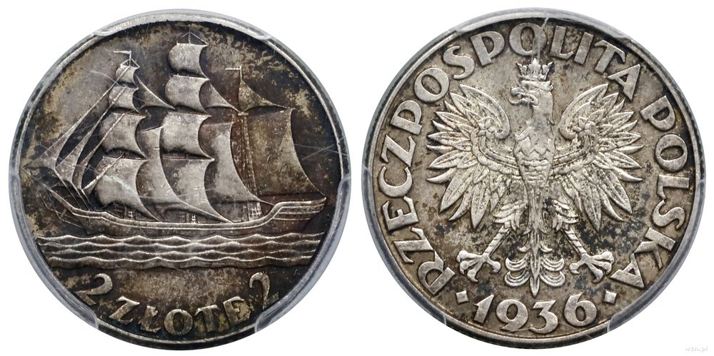 Polska, 2 złote, 1936