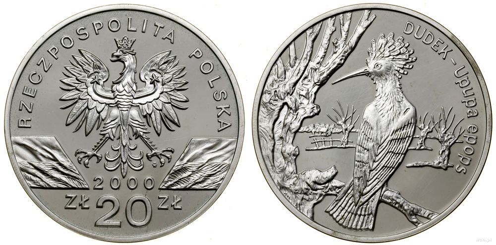 Polska, 20 złotych, 2000