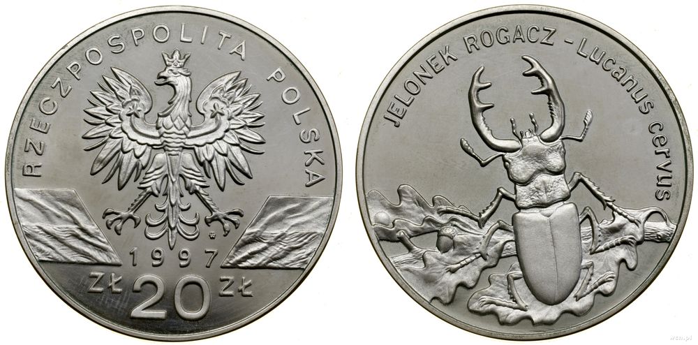 Polska, 20 złotych, 1997