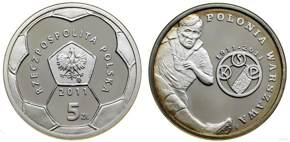 Polska, 5 złotych, 2011