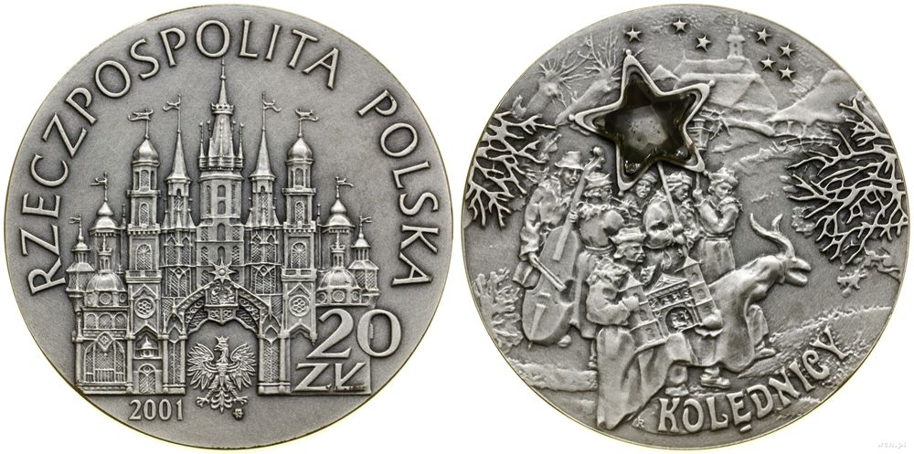 Polska, 20 złotych, 2001