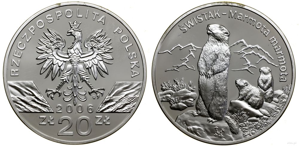 Polska, 20 złotych, 2006