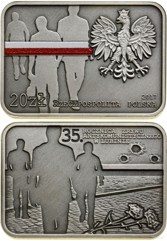 Polska, 20 złotych, 2017