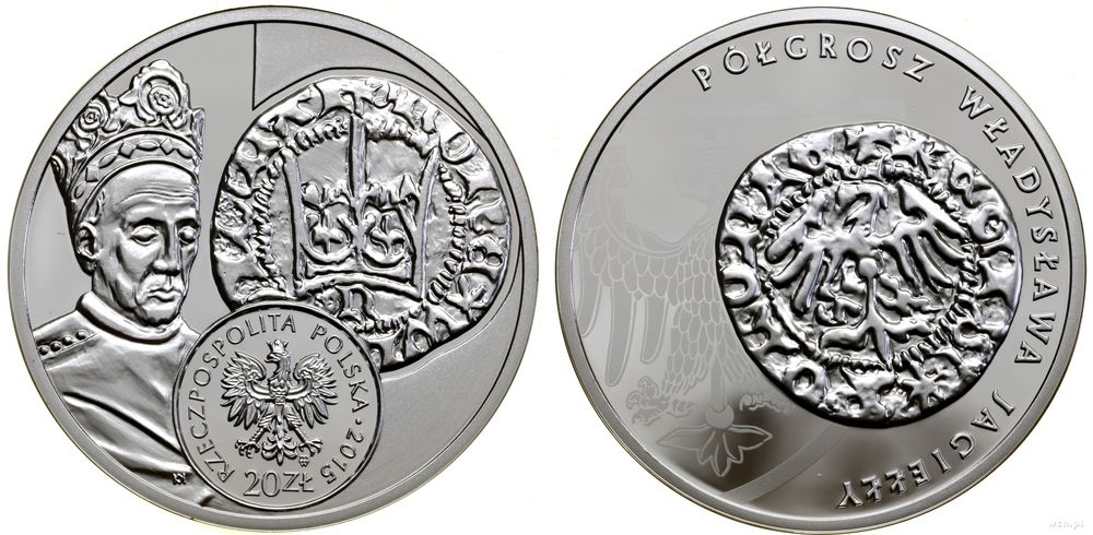 Polska, 20 złotych, 2015