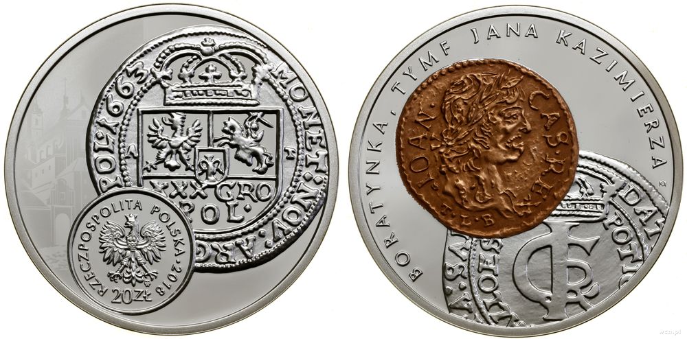 Polska, 20 złotych, 2018