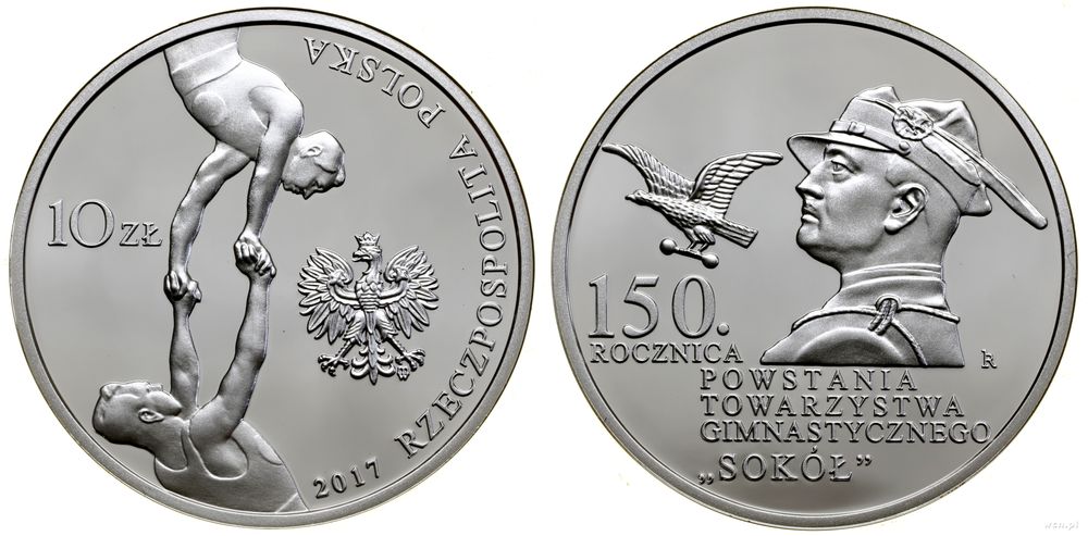 Polska, 10 złotych, 2017