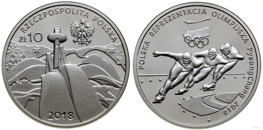 Polska, 10 złotych, 2018