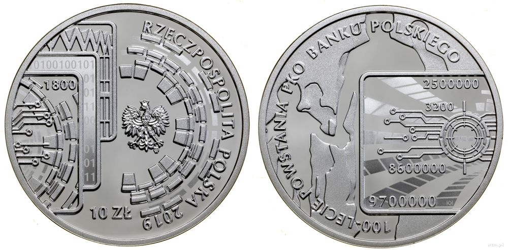 Polska, 10 złotych, 2019