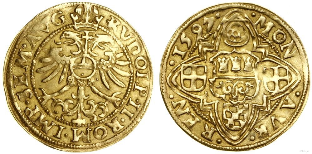Niemcy, goldgulden, 1597