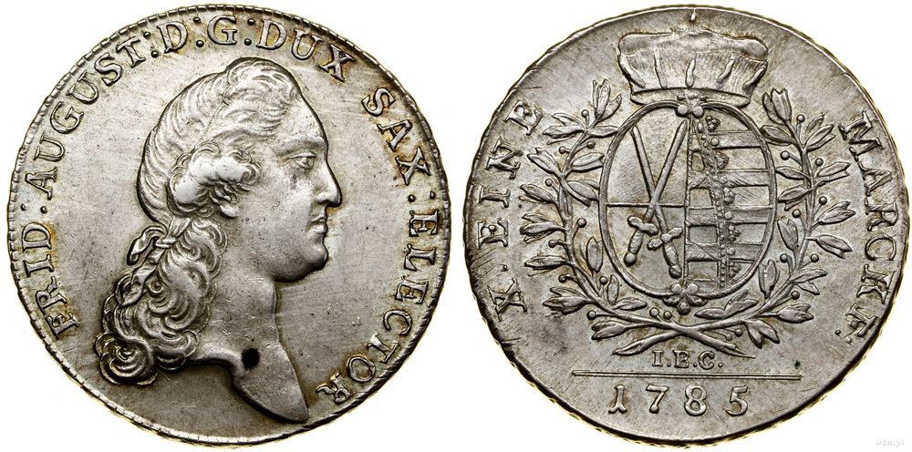 Niemcy, talar, 1785 IEC
