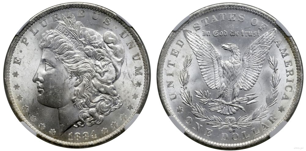Stany Zjednoczone Ameryki (USA), 1 dolar, 1884 O