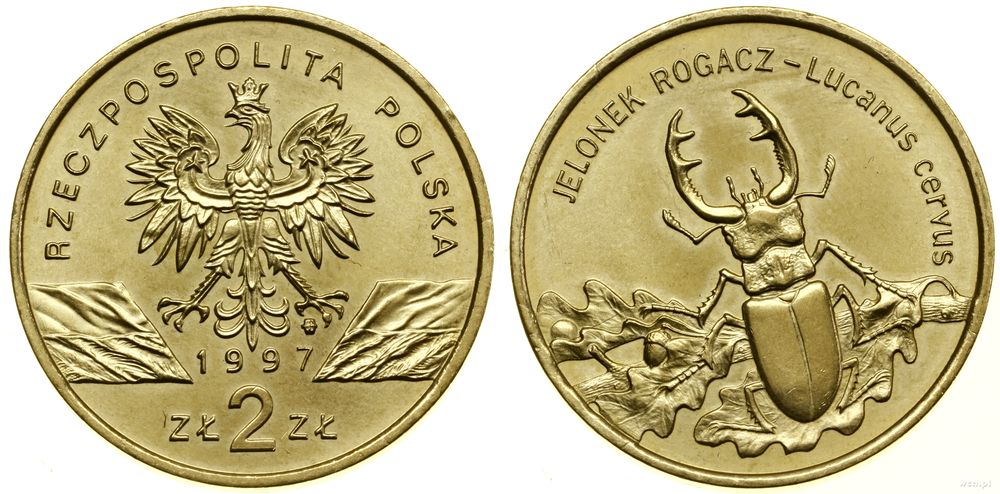 Polska, 2 złote, 1997