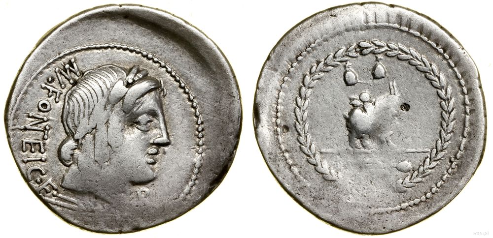 Republika Rzymska, denar, (85 pne)