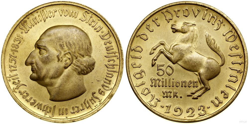 Niemcy, 50 milionów marek, 1923