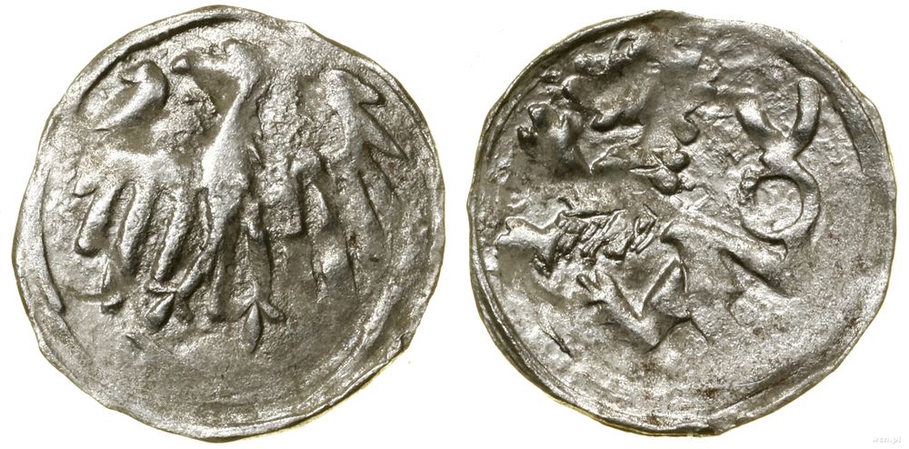 Śląsk, halerz na stopę wrocławską, (1457–1465)