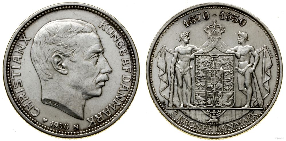 Dania, 2 korony, 1930