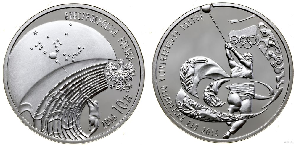 Polska, 10 złotych, 2016