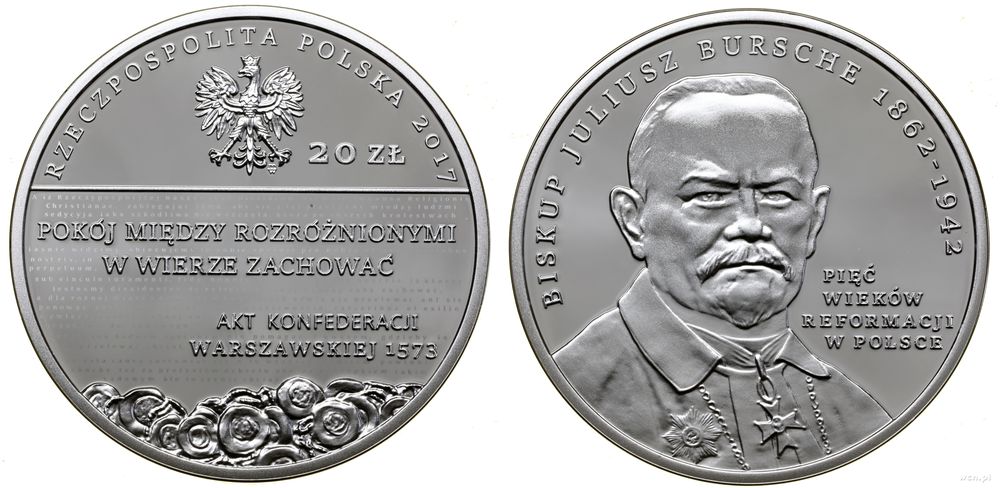 Polska, 20 złotych, 2017