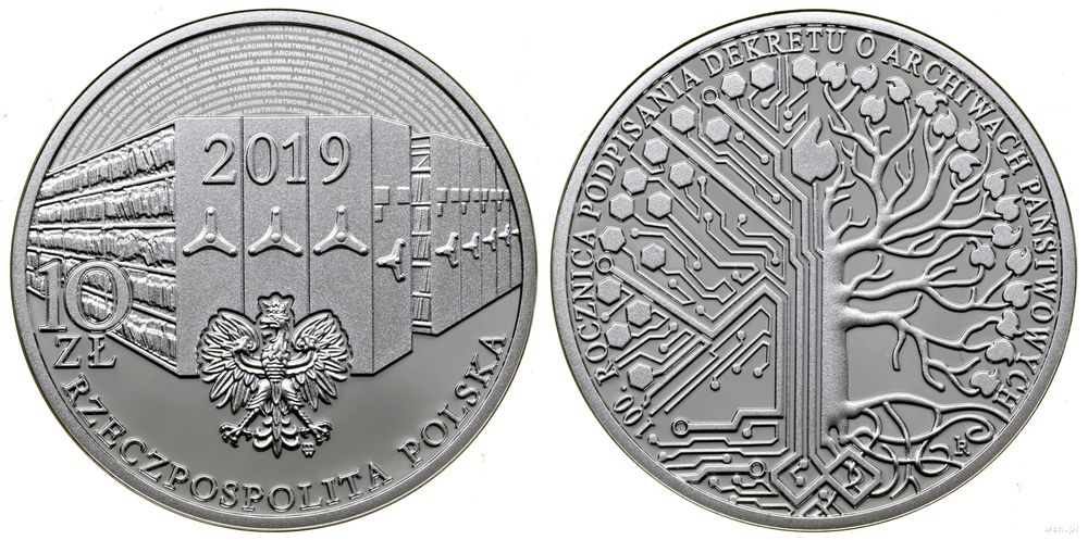 Polska, 10 złotych, 2019