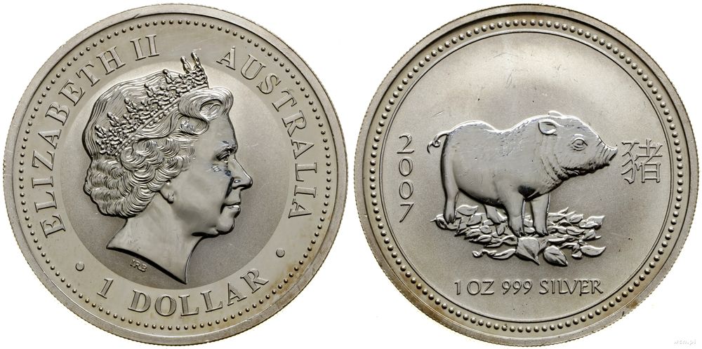 Australia, 1 dolar, 2007