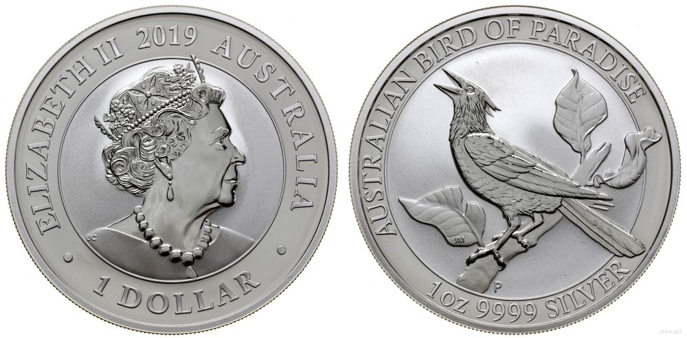 Australia, 1 dolar, 2019