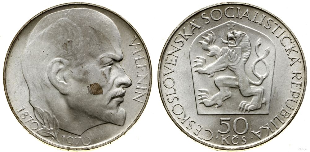 Czechosłowacja, 50 koron, 1970