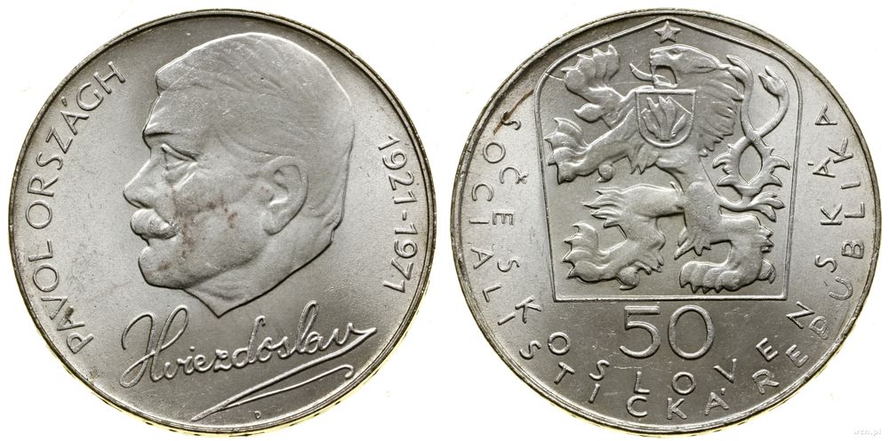 Czechosłowacja, 50 koron, 1971